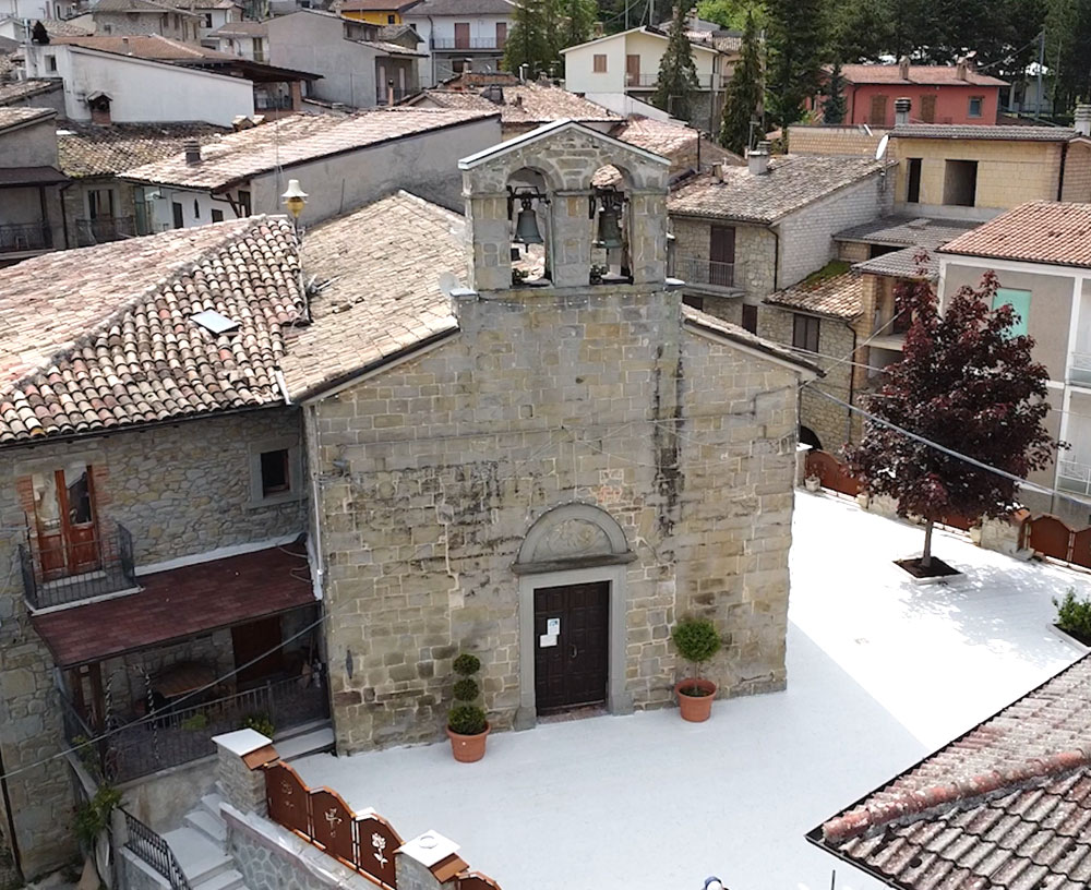 Frazione di Tottea - Borgo e Chiesa di San Michele Arcangelo